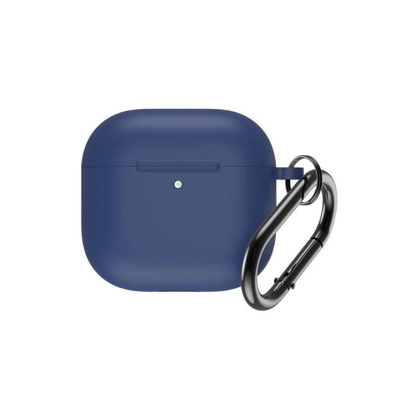 Bezvadu austiņu apvalks Apple Silicone case Dark Blue