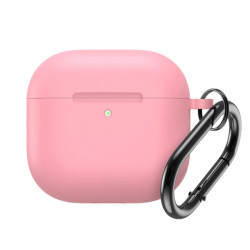 Bezvadu austiņu apvalks Apple Silicone case Pink