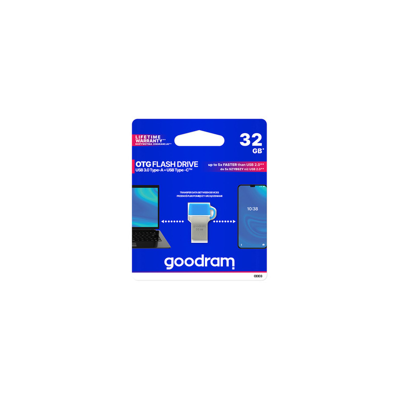 Ārējā atmiņa ODD3 32GB Blue