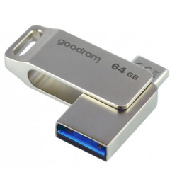 Ārējā atmiņa Flash Drive 64GB USB 3.2 / USB C Black