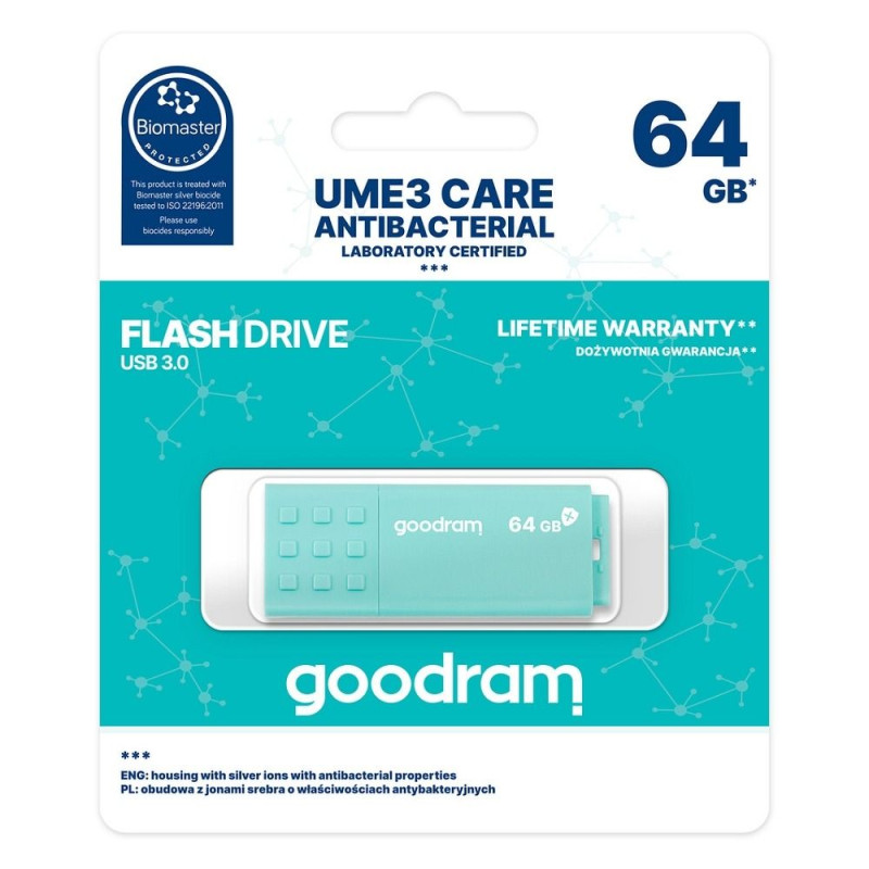 Ārējā atmiņa UME3 64GB Turquoise Blue