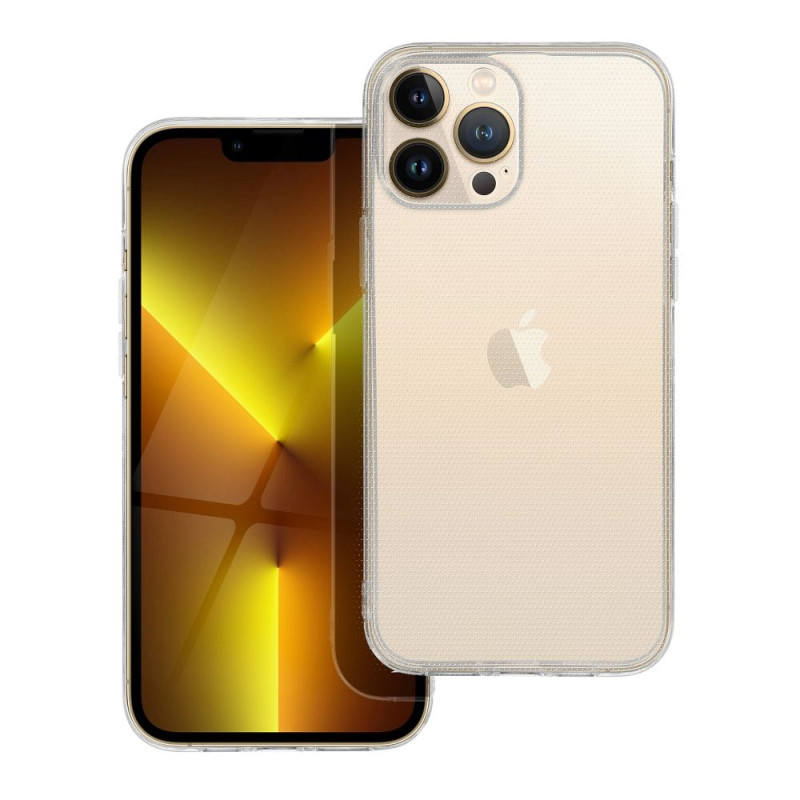 Viedtālruņa aizmugurējais vāciņš Apple iPhone 13 Pro Max Slim 2 mm Transparent