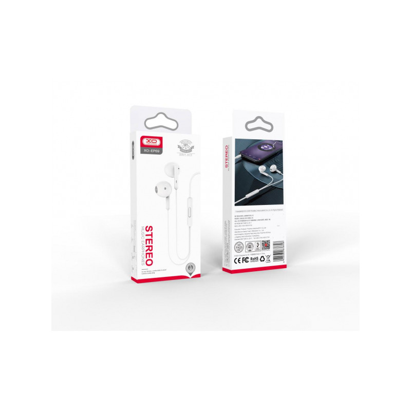 Austiņas ar vadu EP69 3,5mm White