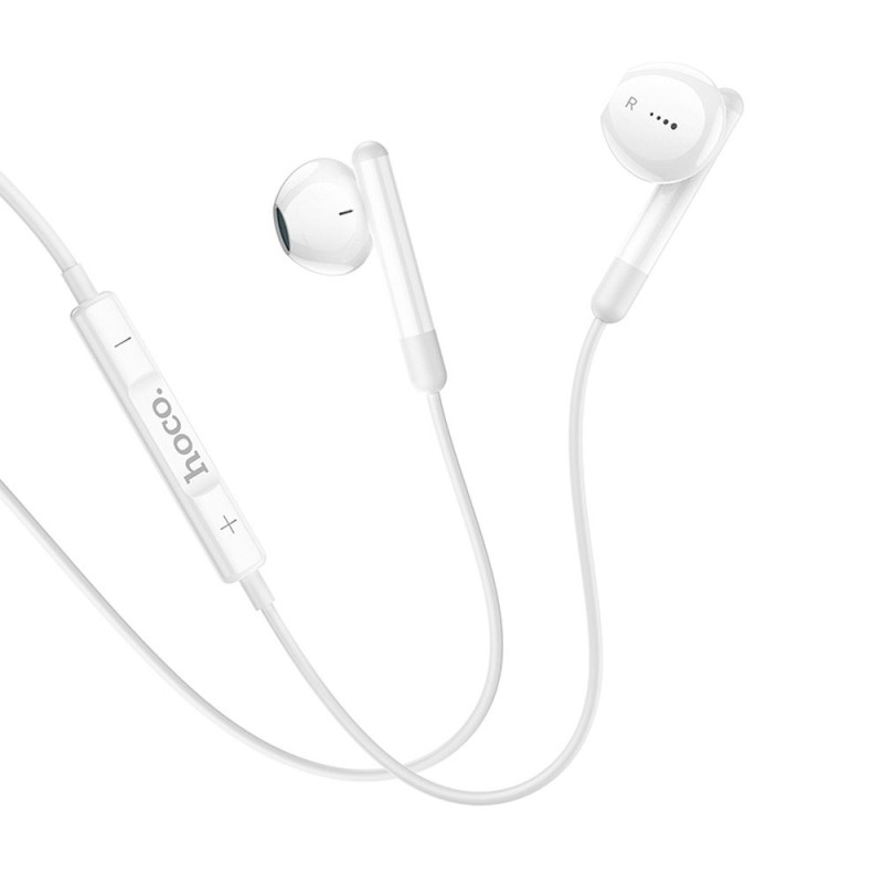 Hoco earphones for Type C M93 Balts-Austiņas