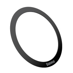 Magnēts Round plate compatible with MagSafe 2pcs Black