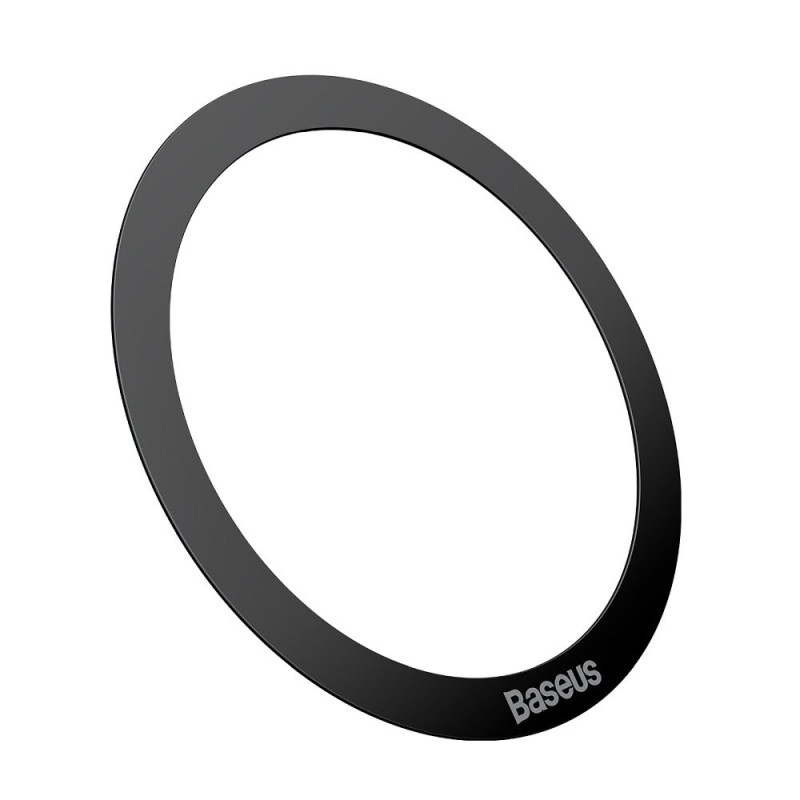 Magnēts Round plate compatible with MagSafe 2pcs Black