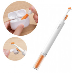 Ekrānu tīrīšanas līdzeklis Headphone Cleaning brush White