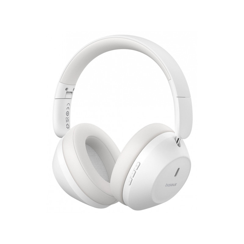 Bezvadu austiņas Bass 30 Max Wireless On-Ear Bluetooth 5.3 White