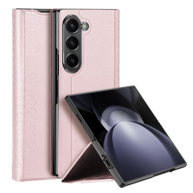 Viedtālruņa aizmugurējais vāciņš Samsung Galaxy Z Fold 6 Bril Leather Pink