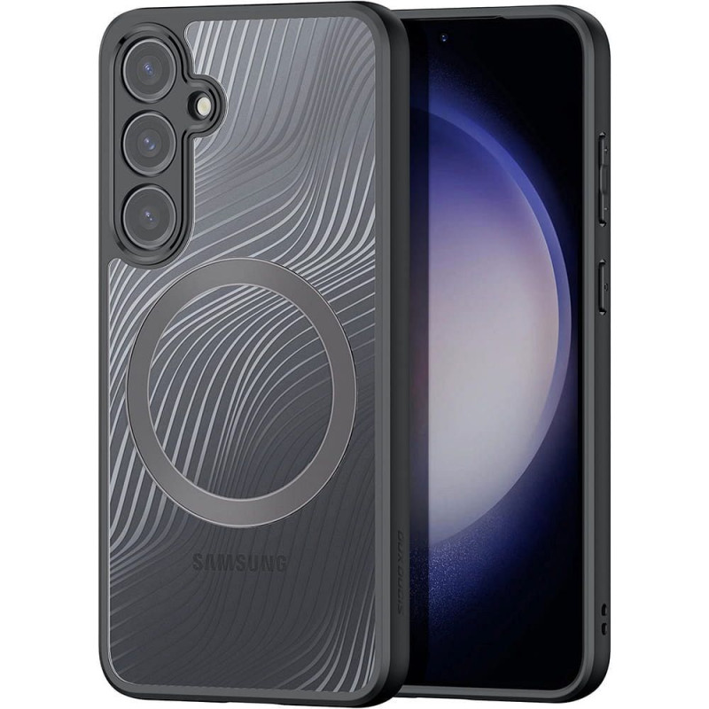 Viedtālruņa aizmugurējais vāciņš Samsung Galaxy S24 Plus Aimo Black, Transparent