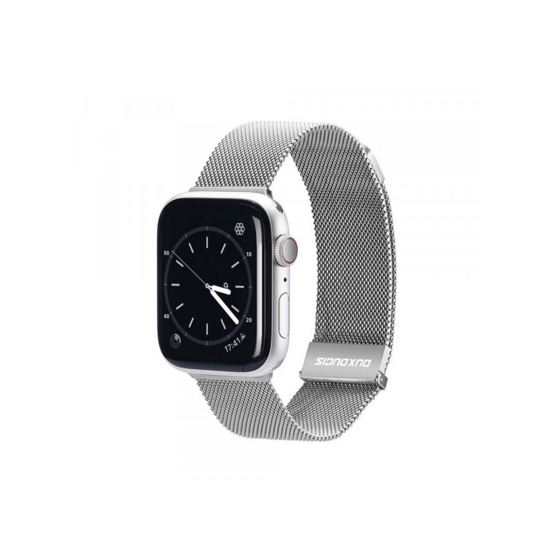 Viedpulksteņa siksniņa Apple Strap MILANESE stainless for Apple Watch 42 / 44 / 45 mm Silver