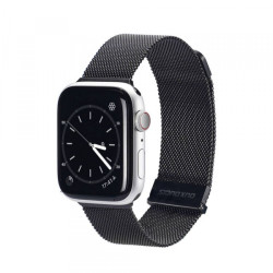 Viedpulksteņa siksniņa Apple Strap MILANESE stainless for Apple Watch 38 / 40 / 41 mm Black