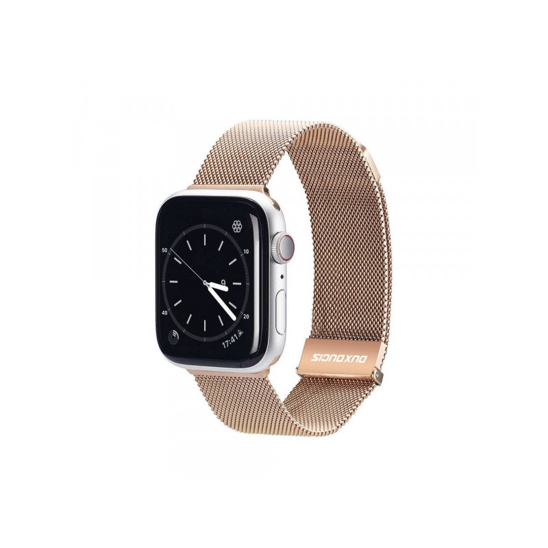 Viedpulksteņa siksniņa Apple Strap MILANESE stainless for Apple Watch 38 / 40 / 41 mm Gold