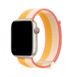 Viedpulksteņa siksniņa Apple Watch Strap (Sport Version) White, Yellow