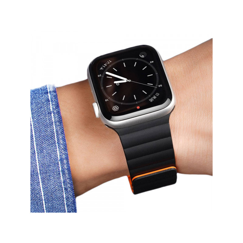 Viedpulksteņa siksniņa Apple Watch Strap (Chain Version) Black