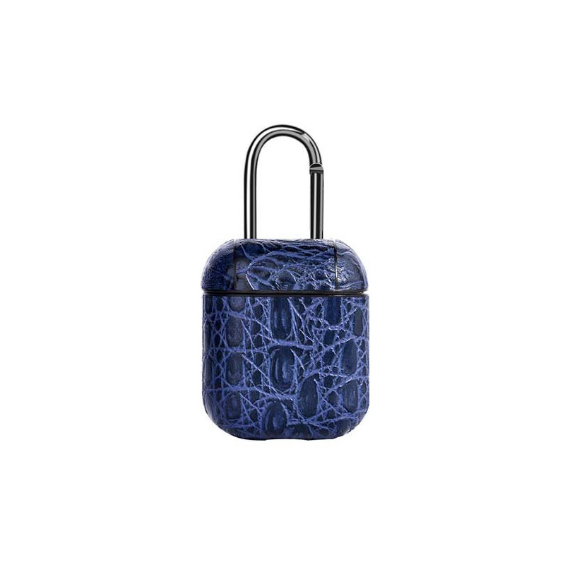 Bezvadu austiņu apvalks Apple Lux Series TPU Blue