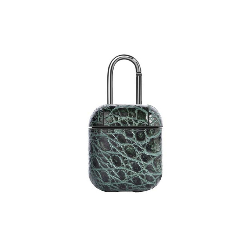 Bezvadu austiņu apvalks Apple Lux Series TPU Green