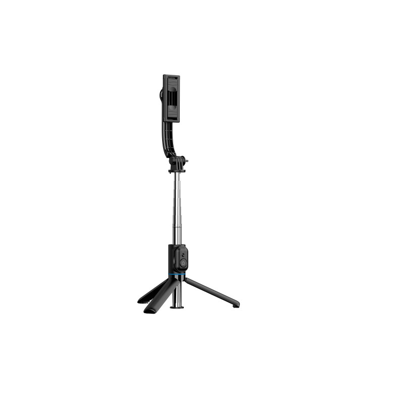 Pašportreta kāts/statīvs Selfie stick Bluetooth tripod C10 Black