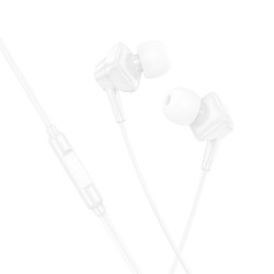 Austiņas ar vadu Earphones Lightning M113 White