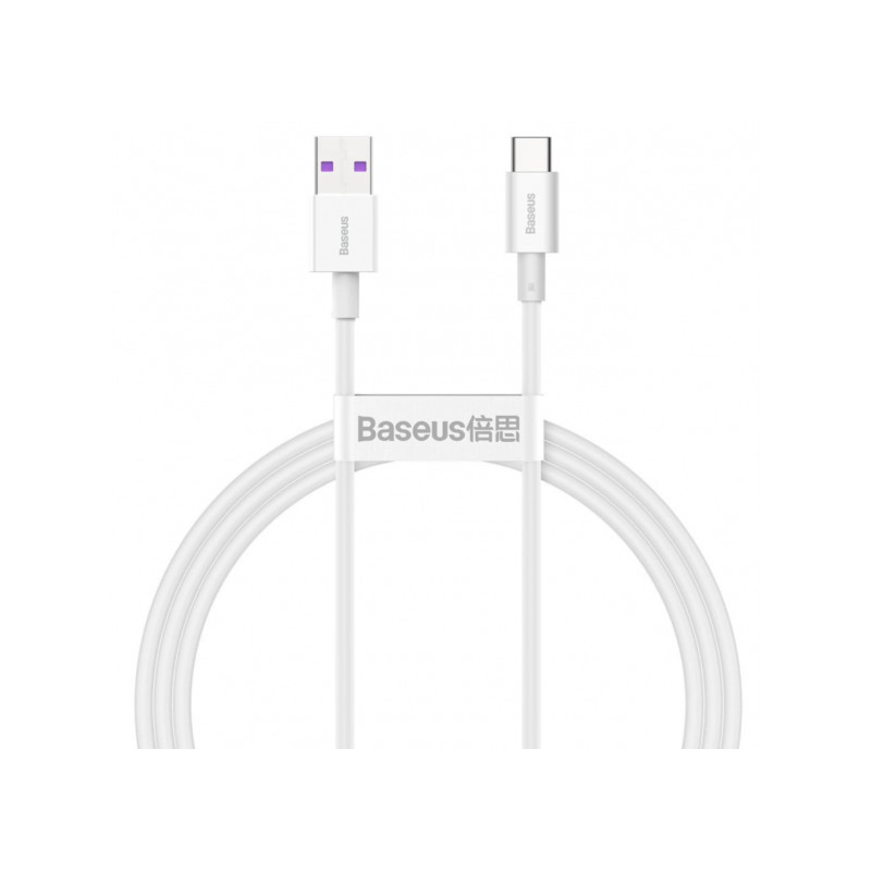 Kabelis Cable 66W 6A White