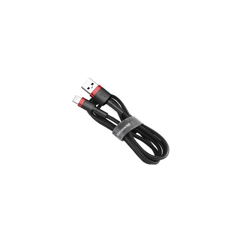Kabelis CALKLF-R91 USB-A to Lightning Black, Red