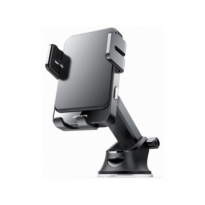 Viedtālruņa turētājs automašīnai Car Holder with wireless charger 15W Black