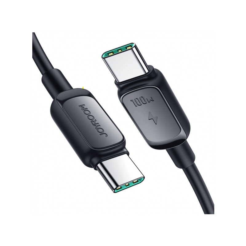 Kabelis USB-C / USB-C 100W 1.2 m Black