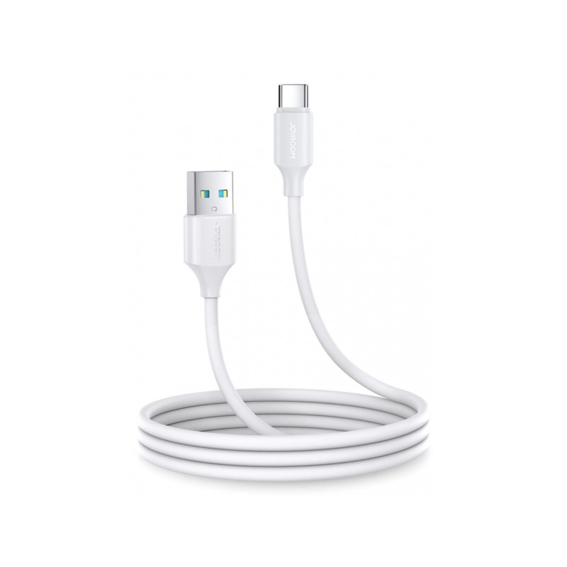 Kabelis USB-A / USB-C 3A cable 1m White