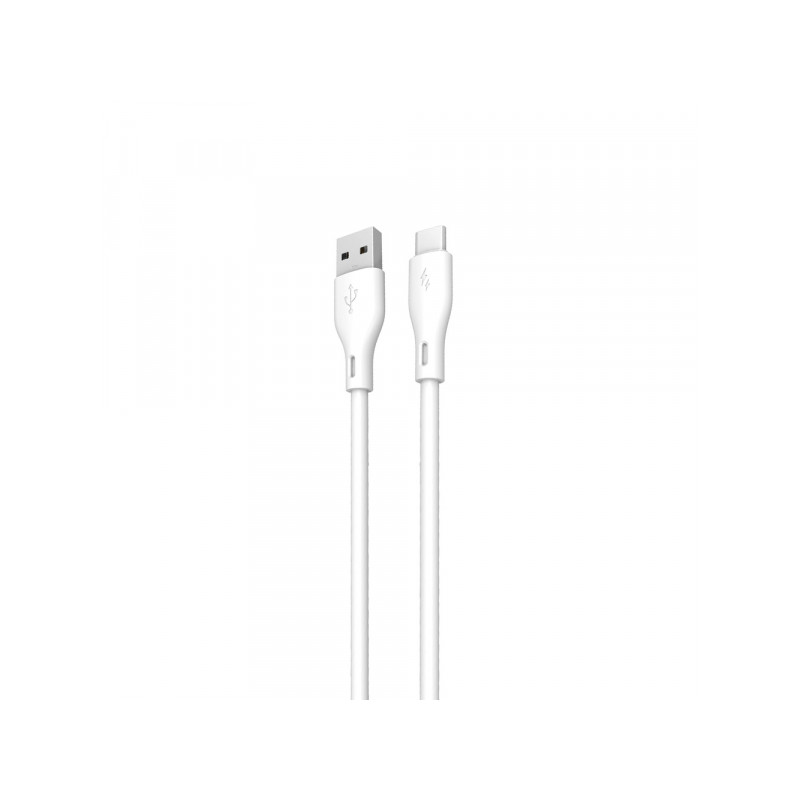 Kabelis USB C Cable L2T White