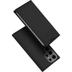 Viedtālruņa atveramais maciņš Samsung Galaxy S25 Ultra Skin Pro Black