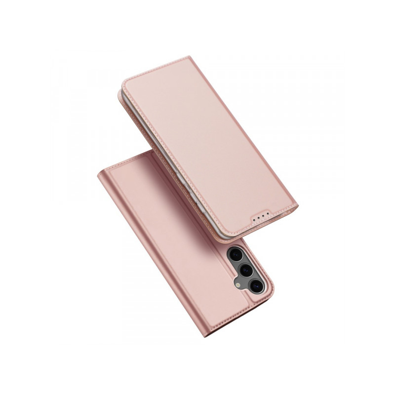 Viedtālruņa atveramais maciņš Samsung Galaxy S25 Ultra Skin Pro Rose Gold