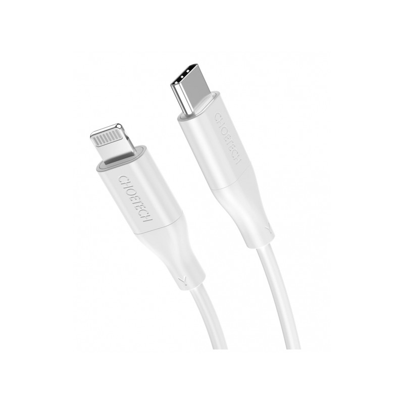 Kabelis USB-C / Lightning MFi PD 30W 1.2m White