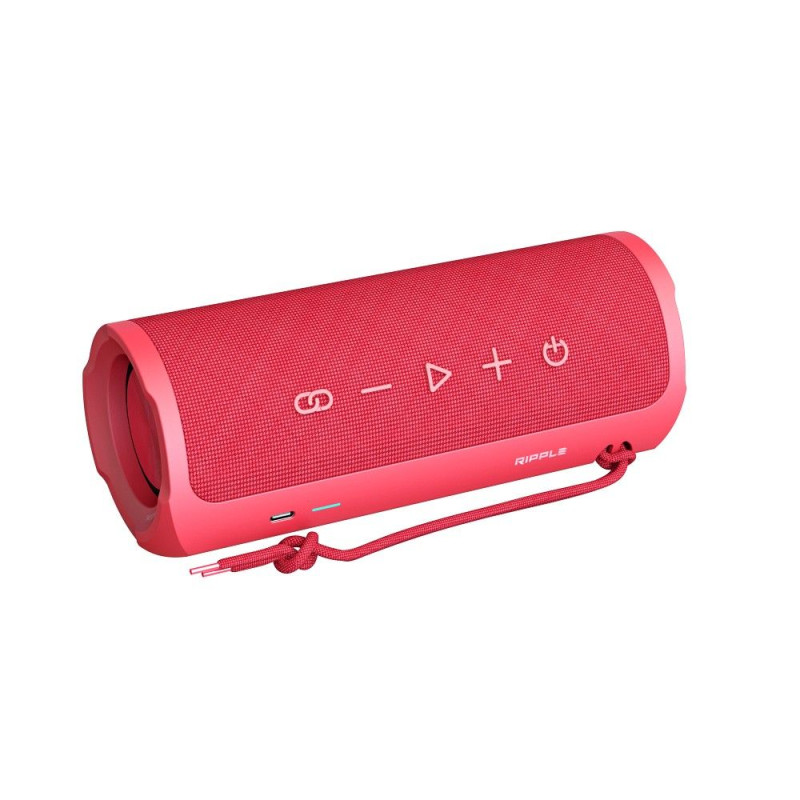 Bezvadu skandas wireless speaker bluetooth RIPPLE (20W+10W) Red