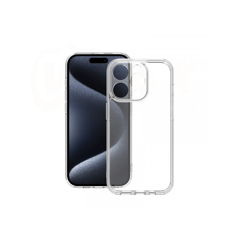Viedtālruņa aizmugurējais vāciņš Apple iPhone 17e Acrylic Anti-drop Case Transparent