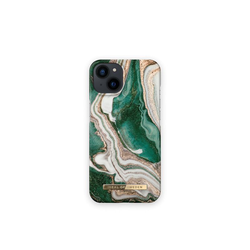 Viedtālruņa aizmugurējais vāciņš Apple iPhone 7 / 8 / SE 20 / SE 22 Golden Jade Marble Beige, Green, With Design