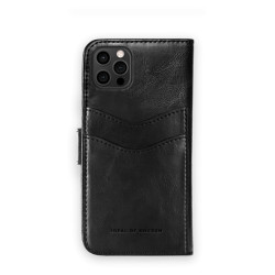 Viedtālruņa atveramais maciņš Apple iPhone 12 Pro Magnet Wallet + Black