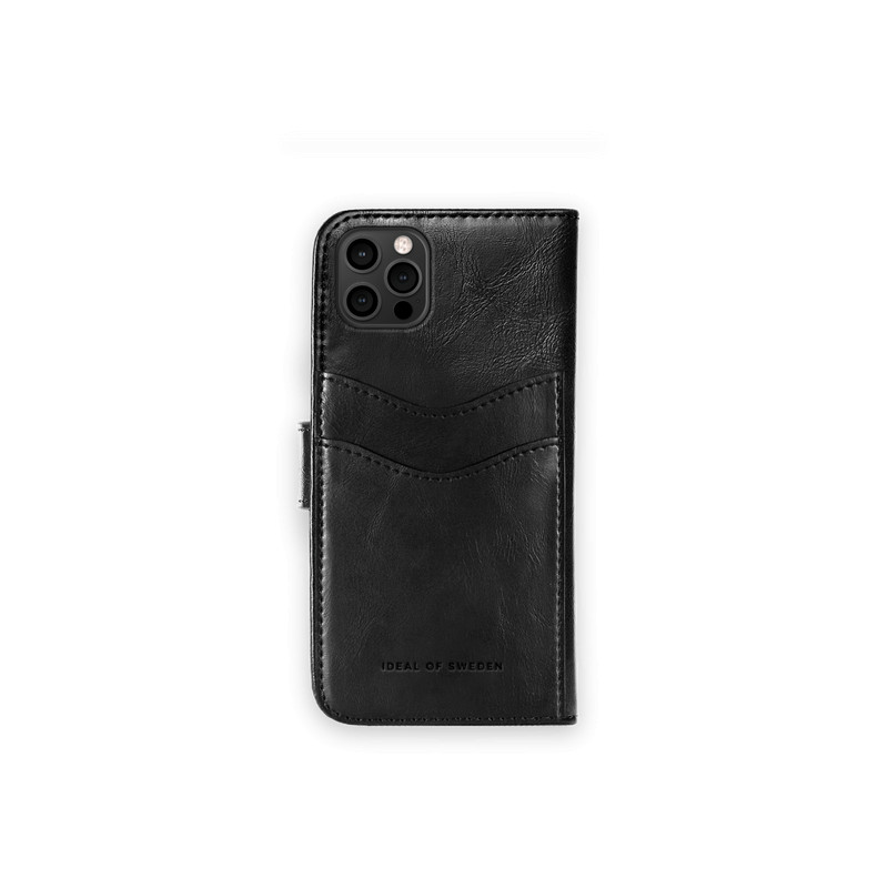 Viedtālruņa atveramais maciņš Apple iPhone 12 Pro Magnet Wallet + Black