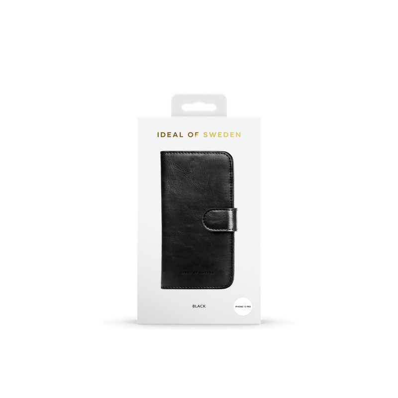 Viedtālruņa atveramais maciņš Apple iPhone 13 Pro Magnet Wallet + Black