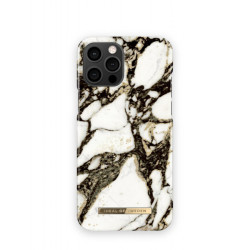 Viedtālruņa aizmugurējais vāciņš Apple iPhone 12 Pro Max Calacatta Golden Marble White, With Design