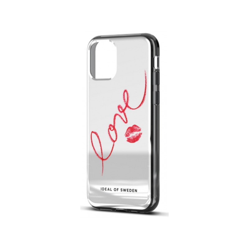Viedtālruņa aizmugurējais vāciņš Apple iPhone 12 Pro Mirror Love Silver