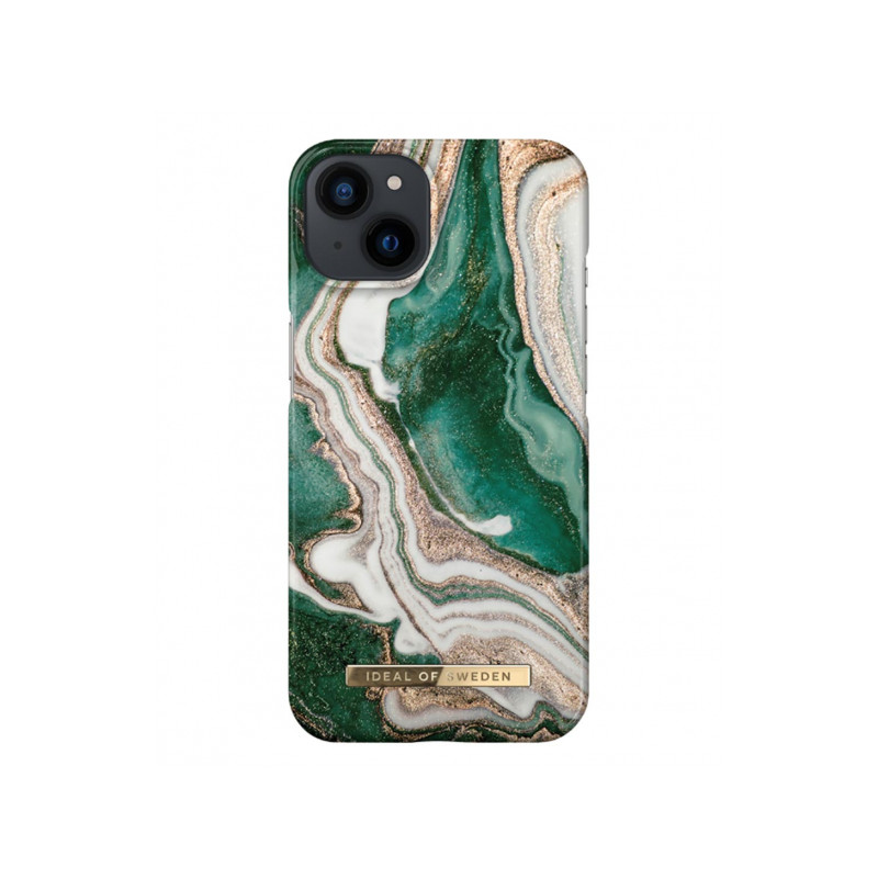 Viedtālruņa aizmugurējais vāciņš Apple iPhone 14 Pro Max Golden Jade Marble Beige, Green, With Design