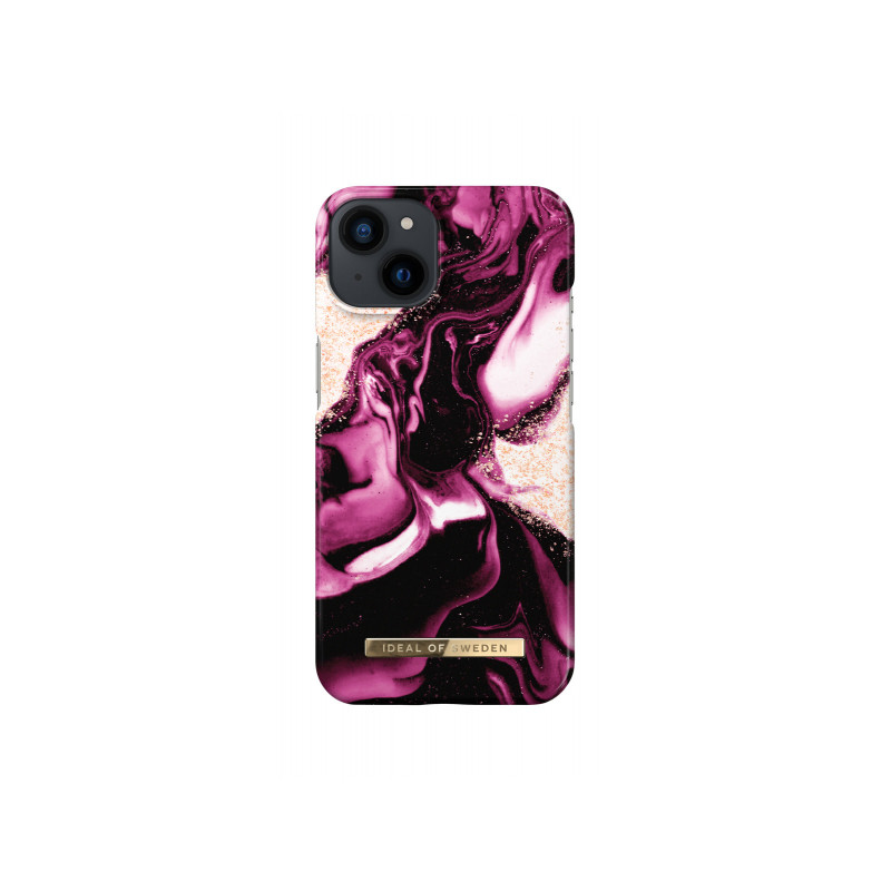 Viedtālruņa aizmugurējais vāciņš Apple iPhone 14 Plus Golden Ruby Dark Violet, With Design