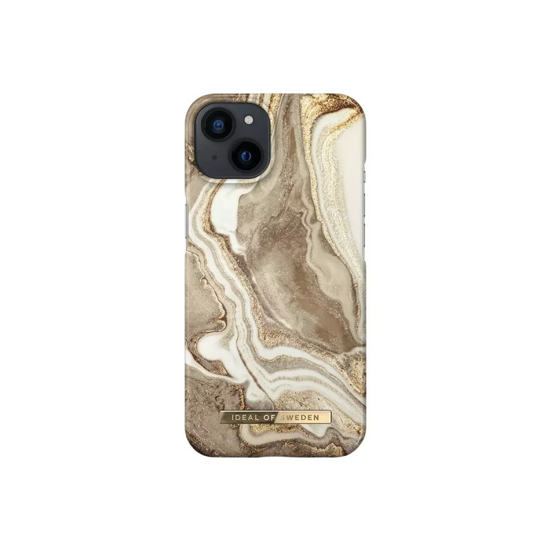Viedtālruņa aizmugurējais vāciņš Apple iPhone 14 Golden Sand Beige, With Design