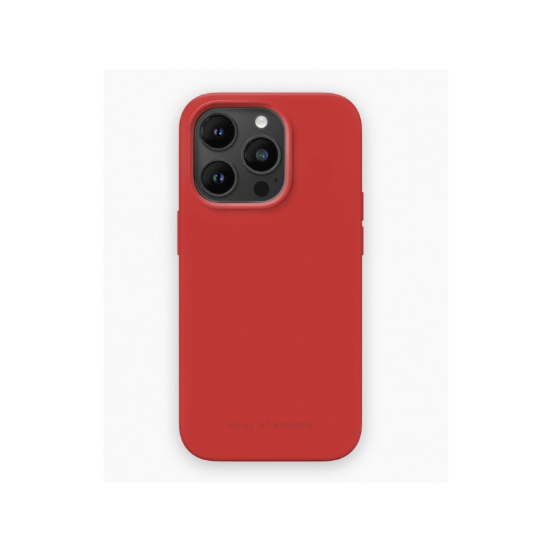 Viedtālruņa aizmugurējais vāciņš Apple iPhone 14 Pro Silicone Mag Red