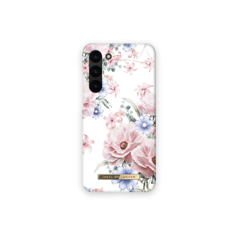 Viedtālruņa aizmugurējais vāciņš Samsung Galaxy S23 Floral Romance Soft Pink, White, With Design