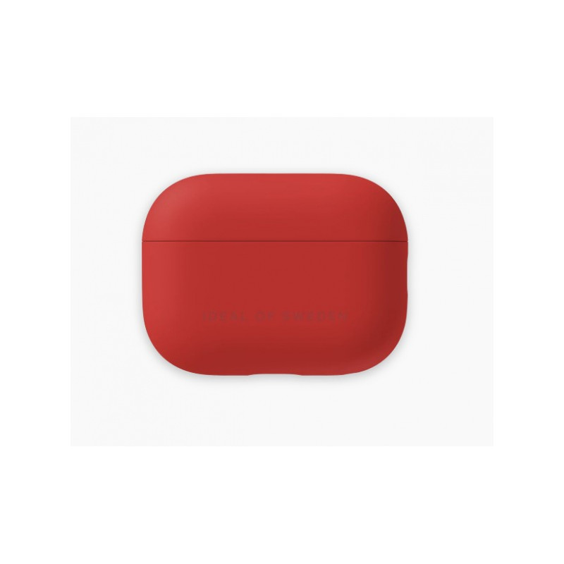 Bezvadu austiņu apvalks Apple Silicone case Red