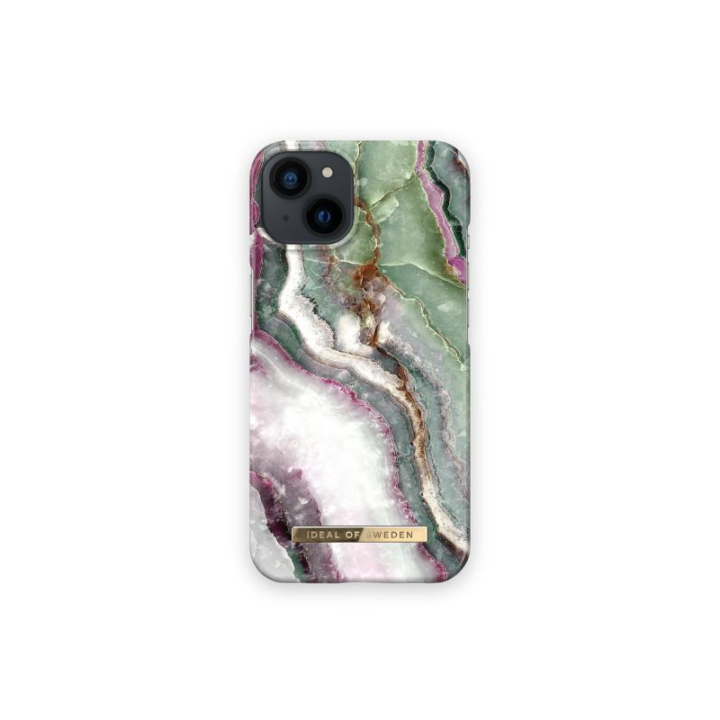 Viedtālruņa aizmugurējais vāciņš Apple Iphone 15 Plus Northern Lights Green, Pink, With Design