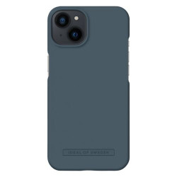 Viedtālruņa aizmugurējais vāciņš Apple iPhone 12/12 Pro Silicone Mag Midnight Blue