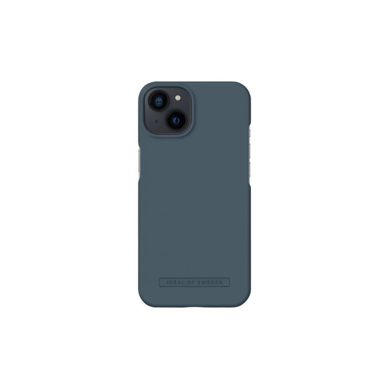 Viedtālruņa aizmugurējais vāciņš Apple iPhone 12/12 Pro Silicone Mag Midnight Blue