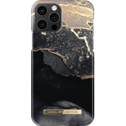 Viedtālruņa aizmugurējais vāciņš Apple iPhone 16 Pro Max Golden Twilight Marble Black, Gold, With Design